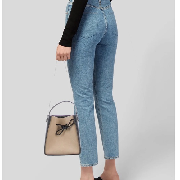 3.1 Phillip Lim leather-trimmed Suede Bucket Bag - Picture 7 of 7